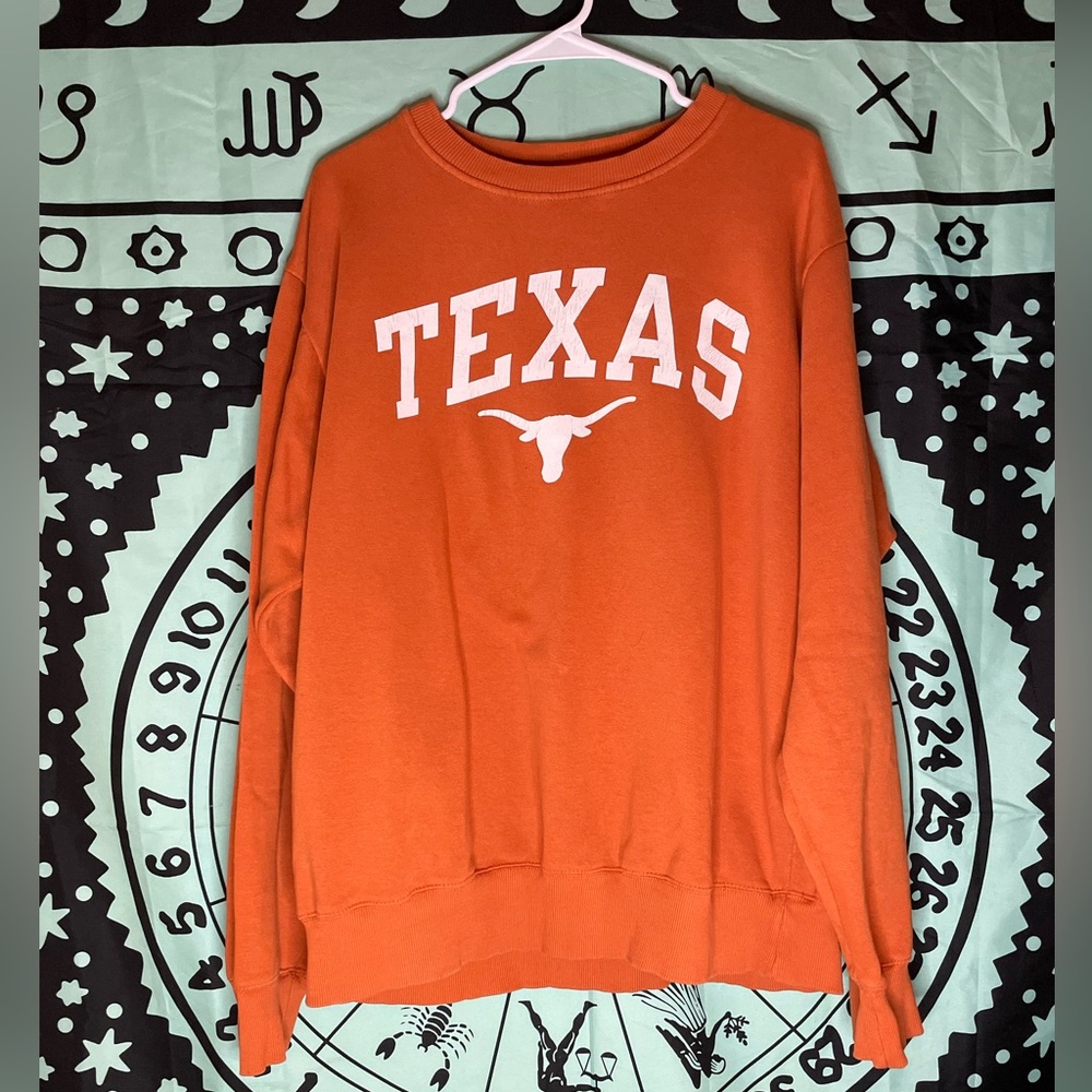 Mens Texas Longhorns Crewneck